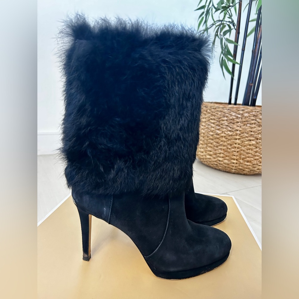 MICHAEL KORS FAYE BOOTIE SUEDE